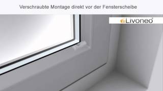 Plissee Montage VS2Modell am Fenster montieren [upl. by Gobert]