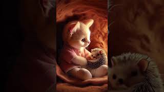 Cute cat baby cat story 😸😺 cat animals foryou viral catlover [upl. by Auqinehs]