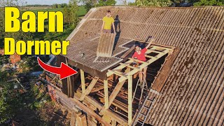 Putting on the Roof on the Dormer Extension [upl. by Zippora]