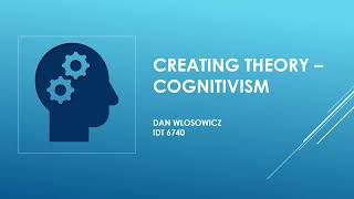 Creating Theory  Cognitivism [upl. by Ahsiekyt]