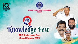 KNOWLEDGE FEST2023 SPC State Level Quiz  Grand Finale [upl. by Ahsenhoj721]