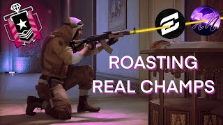 Roasting Real Console Champions Rainbow Six Siege b3St c0NsOlE sEtTinGs Funny Moments ☜ˆ▿ˆc [upl. by Hardej575]