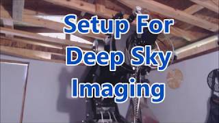 Setup For Deep Sky Imaging From Backyard Astronomy [upl. by Salema767]