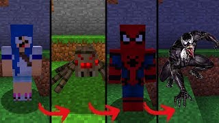 SE O CICLO DE VIDA DO VENOM EXISTISSE NO MINECRAFT [upl. by Tutankhamen]