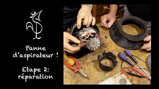 Panne daspirateur Makita  réparation [upl. by Ayat]