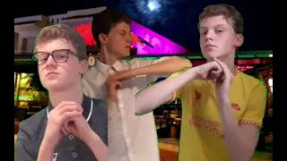 The Inbetweeners dance Ríain The GOAT [upl. by Anehta]