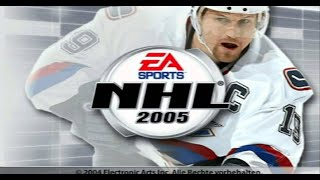 NHL 2005 gameplay [upl. by Dutchman765]