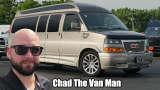 Better Than A Yukon Denali 9 Passenger GMC Savana Conversion Van  Chad The Van Man [upl. by Schulze]