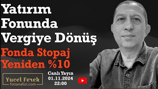 Yatırım Fonunda \u0010 Vergiye Dönüş Fon Stopajı Yeniden \u0010 yatırımfonu livestream canliyayin [upl. by Sineray]