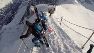 Aiguille du Midi Arete Chamonix 2016 [upl. by Glenda521]