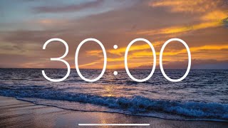 30 Minute Timer  Soft Background Music [upl. by Wons]