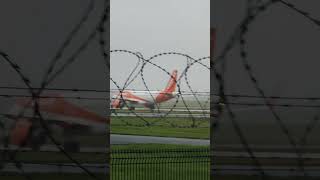 easyJet A320 Taxi At Manchester airline aviation [upl. by Rahman]