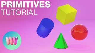 Easy 3D Creating with Primitives Workflow  Tutorial  Womp 3D [upl. by Ailadgim]