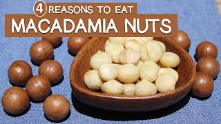 Top 4 Benefits of Macadamia Nuts Plus 7 Fun Facts [upl. by Kemme]