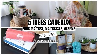 5 Idées Cadeaux Dernières Minutes Pour Maîtres Maitresses Atsems [upl. by Jens]