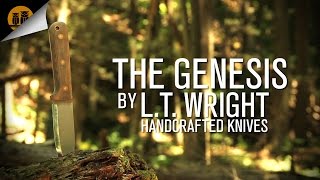 LT Wright Genesis Scandi  Bushcraft Knife  Field Review [upl. by Mara]