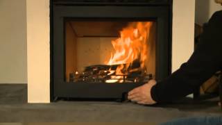 How to light your fireplace insert  Contura [upl. by Rolfe970]