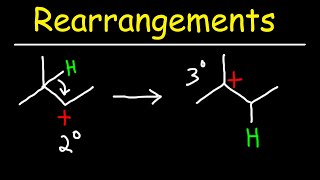 SN1 Carbocation Rearrangements  Hydride Shift amp Methyl Shift [upl. by Moran]