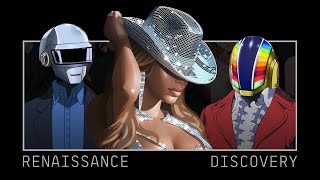 All Up In Your Superheroes Beyoncé x Daft Punk [upl. by Thurston]