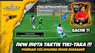 🔴 NEW UPDATE GAMEPLAY ‼️ META TAKTIK TIKI TAKA BARCELONA Formasi 433 Holding Mode Manager FC Mobile [upl. by Celina]