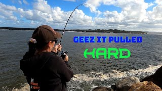 Crazy Winds Rock Fishing at Ballina [upl. by Elakram]