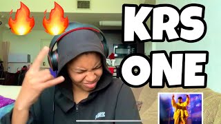 KRS ONE “ MC’S ACT LIKE THEY DON’ T KNOW “ REACTION [upl. by Assirroc351]