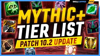 MYTHIC TIER LIST UPDATE for PATCH 102 DRAGONFLIGHT SEASON 3 [upl. by Meter]