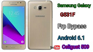 FRP Bypass Samsung G531F Grand Prime  Updated Method 2024 [upl. by Fennessy]