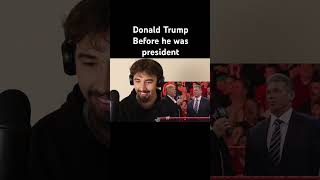 Donald trump WWE to president duet britishguyreacts british trump [upl. by Notgnilra]