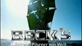 Becks Pilsener Werbung 1998 [upl. by Aynwat]