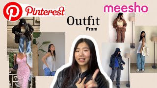 I bought Pinterest clothes from meesho🌷💗✨ meesho haul  honest reviews smash or trash 🩷🗑️ [upl. by Ardnuek]