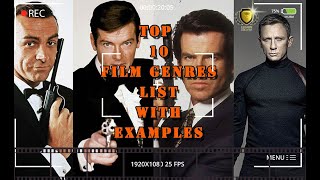 Top 10 Film Genres Explained [upl. by Alledi712]