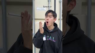 Normal vs Smoker tiktok beatbox [upl. by Verner]