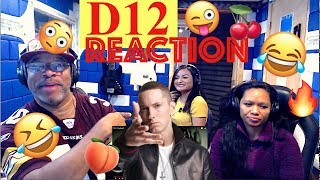 D12  My Band ft Cameo ProducerFamily Reaction [upl. by Diogenes]