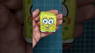 PINTO A BOB ESPONJA 🧽 EN UNA PIEDRA 🪨 [upl. by Romney]