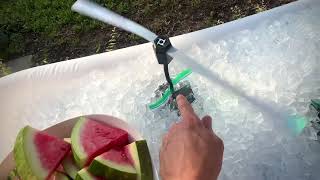 Review of fly fans for outdoor summertime fun  Repels Flies without pesticides [upl. by Yasdnyl]