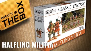 Unboxing Halfling Militia from Wargames Atlantic [upl. by Aiuqes]