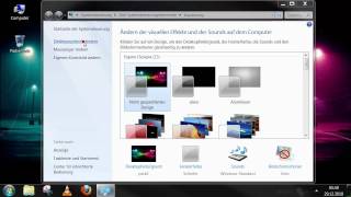 Windows 7  Papierkorb und andere Systemsymbole ausblenden und verändern [upl. by Woodie]