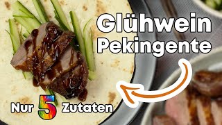 GENIALE Pekingente im Wrap  Knusprige Entenbrust PekingArt  nur 5 Zutaten [upl. by Col]