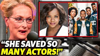 Meryl Streep Reveals Viola Davis SAVES Young Black Actors From BRUTALITY [upl. by Rhpotsirhc]