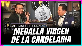 Numerólogo nos habla de la MEDALLA de la Virgen de la Candelaria [upl. by Yllet]