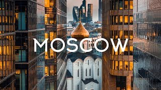 Moscow Russia Aerial Drone 4K Timelabpro [upl. by Rosmunda18]