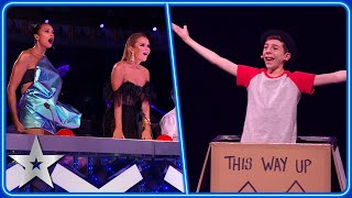 Cillian OConnor proves anything is POSSIBLE with a BURST of magic  SemiFinals  BGT 2023 [upl. by Hakilam]