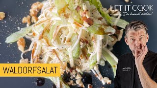 Klassischer Waldorf Salat einfach und lecker [upl. by Tymon]