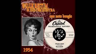 willie restum amp his orchestra  one note boogie [upl. by Archibald]