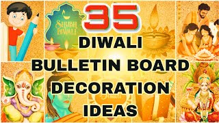 Diwali Bulletin Board Decoration Ideas  School Board Decoration For Diwali  2024 [upl. by Anderea886]