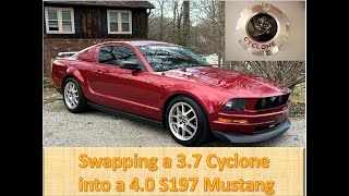 37 Cyclone Swap into 40 Mustang [upl. by Atrebor]