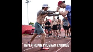 Hypertrophy Program Pairings [upl. by Yaya]