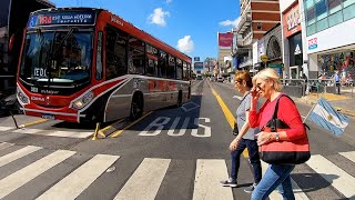 Buenos Aires Argentina — City Walking Tour 【4K】🇦🇷 [upl. by Lemmor]