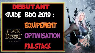 BDO  Guide équipement  failstack débutant 2019 [upl. by Pauly]